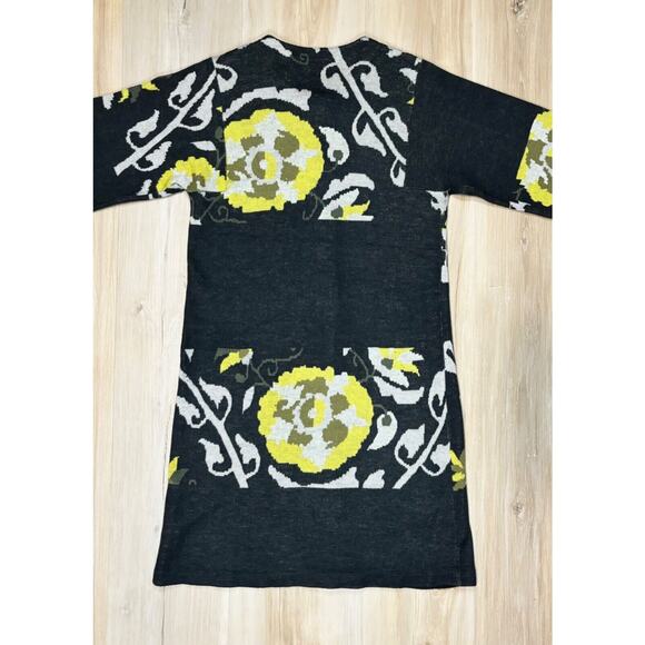 Pringle 1815 Scotland Long Cardigan Sweater Dress Snap Front Vintage sz S / US 4 - Picture 6 of 16